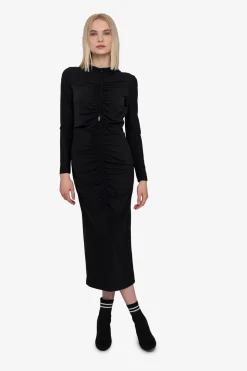 Kleider*SPORTALM Kleid mit Kapuze Black