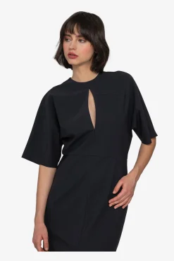 Kleider*SPORTALM Kleid mit kurzem Ärmel Black