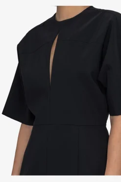 Kleider*SPORTALM Kleid mit kurzem Ärmel Black