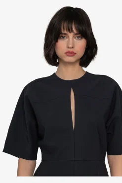 Kleider*SPORTALM Kleid mit kurzem Ärmel Black