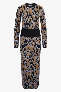 Kleider*SPORTALM Kleid mit Rundhalsausschnitt TeddyBrown