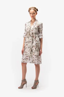 Kleider*SPORTALM Kleid mit Stehkragen Egret