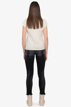 Shirts / Tops*SPORTALM Kurzarm-Shirt mit Rundhalsausschnitt FrostedAlmond