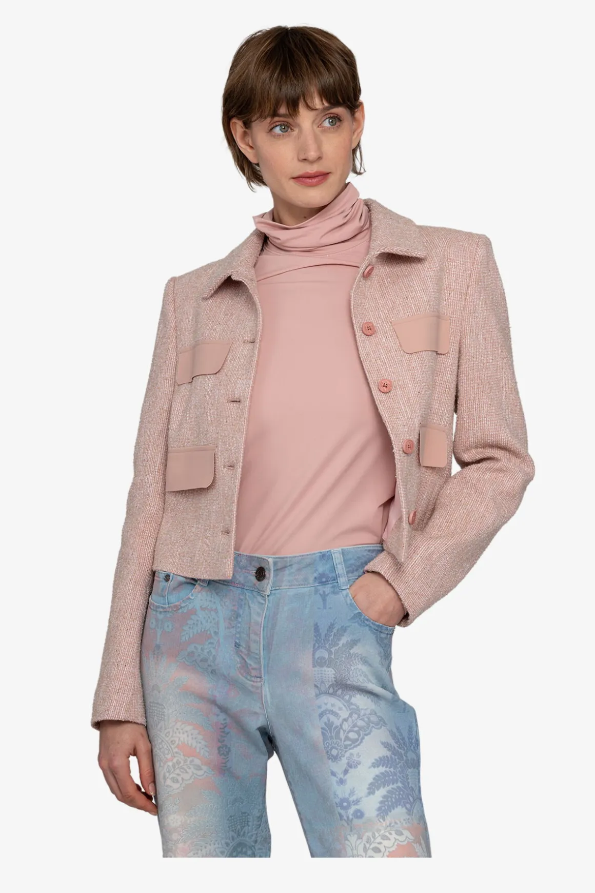 Jacken / Blazer*SPORTALM Kurzjacke aus Bouclé DiamondRose