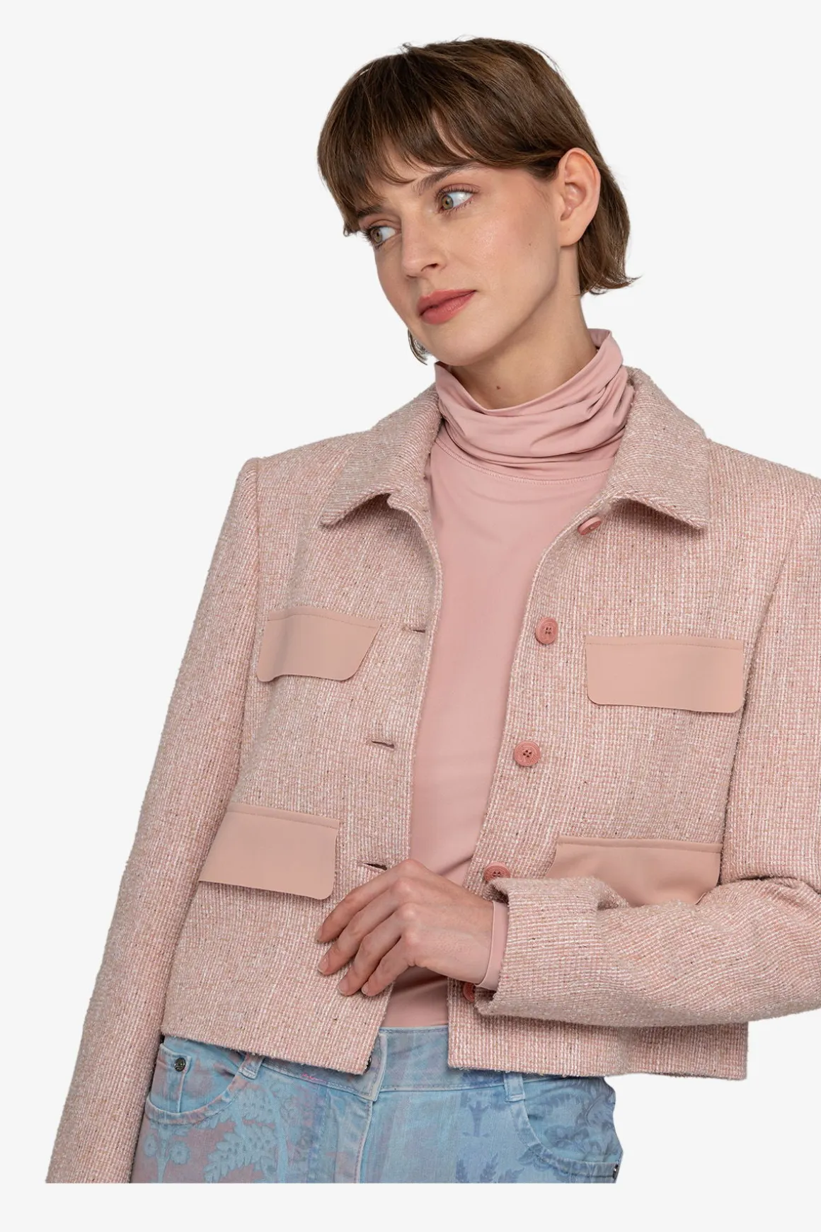 Jacken / Blazer*SPORTALM Kurzjacke aus Bouclé DiamondRose
