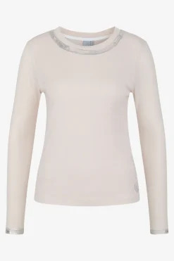 Shirts / Tops*SPORTALM Langarm-Shirt mit Rundhalsausschnitt FrostedAlmond