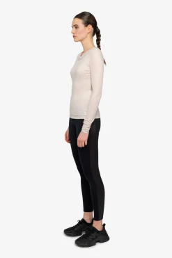 Shirts / Tops*SPORTALM Langarm-Shirt mit Rundhalsausschnitt FrostedAlmond