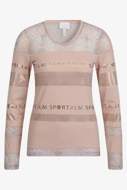 Sweatshirts*SPORTALM Langarm-Shirt mit Rundhalsausschnitt DiamondRose