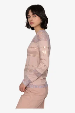 Sweatshirts*SPORTALM Langarm-Shirt mit Rundhalsausschnitt DiamondRose