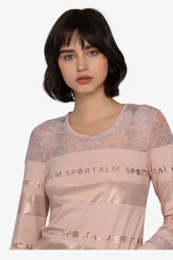 Sweatshirts*SPORTALM Langarm-Shirt mit Rundhalsausschnitt DiamondRose