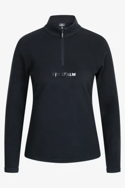 Shirts / Tops*SPORTALM Langarm-Shirt mit Stehkragen Black