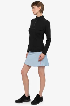 Shirts / Tops*SPORTALM Langarm-Shirt mit Stehkragen Black