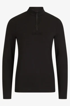 Shirts / Tops*SPORTALM Langarm-Shirt mit Stehkragen Black