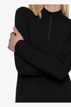 Shirts / Tops*SPORTALM Langarm-Shirt mit Stehkragen Black