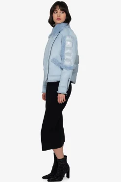 Jacken / Blazer*SPORTALM Lederjacke mit Reverskragen SoftSky