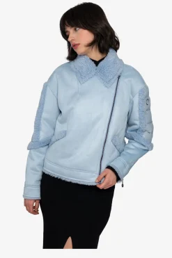 Jacken / Blazer*SPORTALM Lederjacke mit Reverskragen SoftSky
