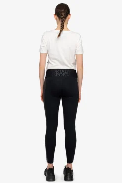 Hosen / Jeans*SPORTALM Leggings mit Einsatz Black
