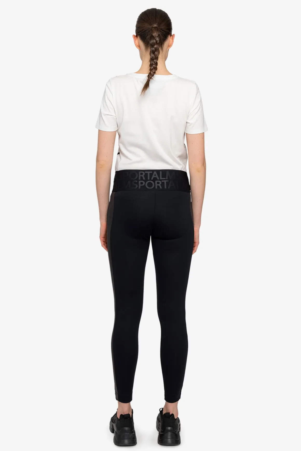 Hosen / Jeans*SPORTALM Leggings mit Einsatz Black