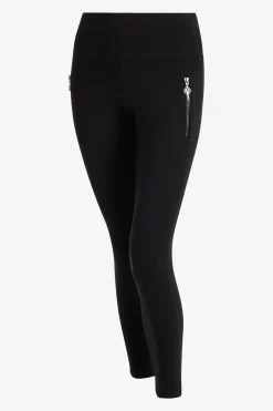 Hosen / Jeans*SPORTALM Leggings mit Reißverschlusstaschen Black