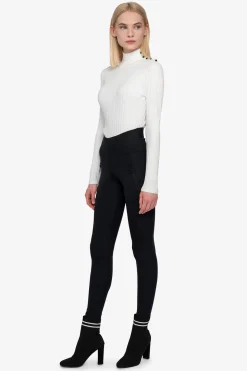 Hosen / Jeans*SPORTALM Leggings mit Reißverschlusstaschen Black