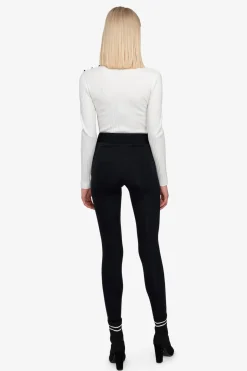 Hosen / Jeans*SPORTALM Leggings mit Reißverschlusstaschen Black