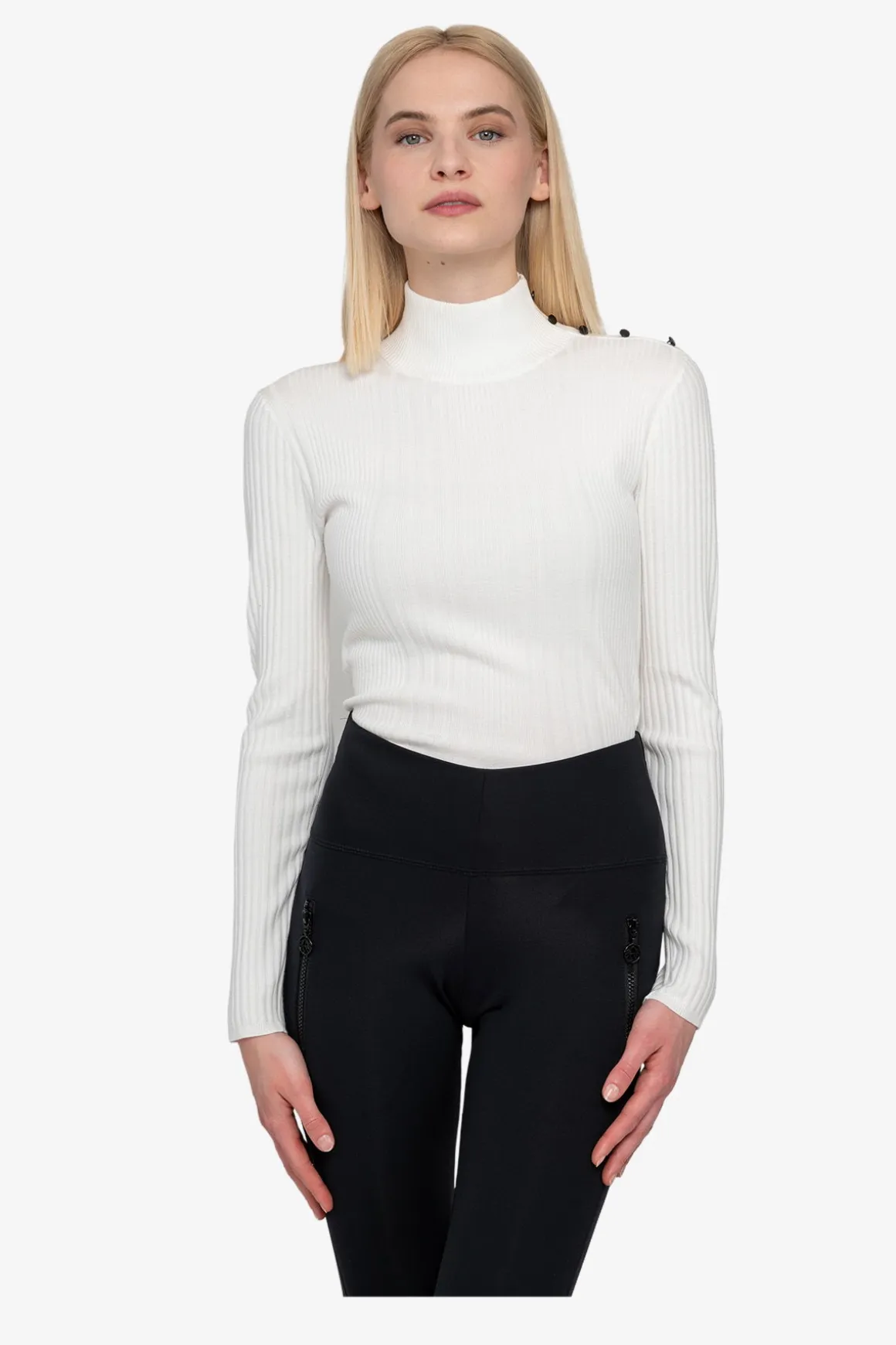 Hosen / Jeans*SPORTALM Leggings mit Reißverschlusstaschen Black