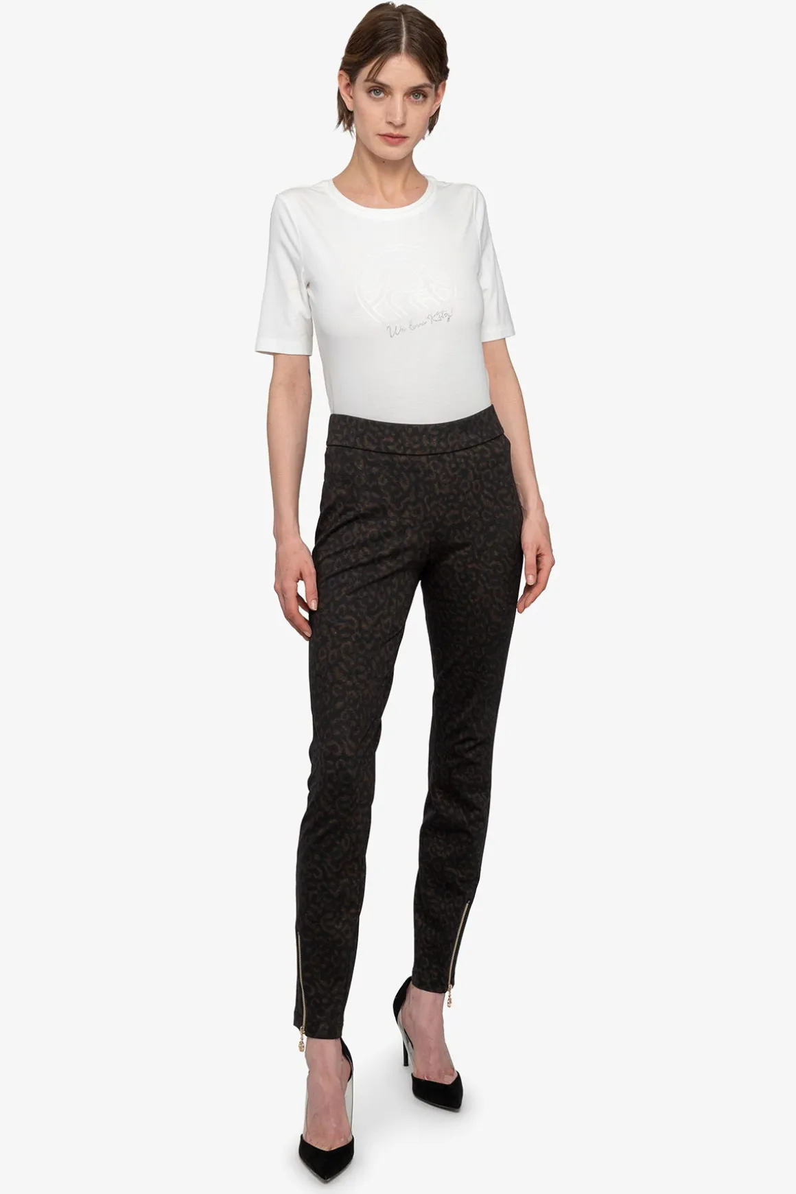 Hosen / Jeans*SPORTALM Leggings mit schmalem Bein Black