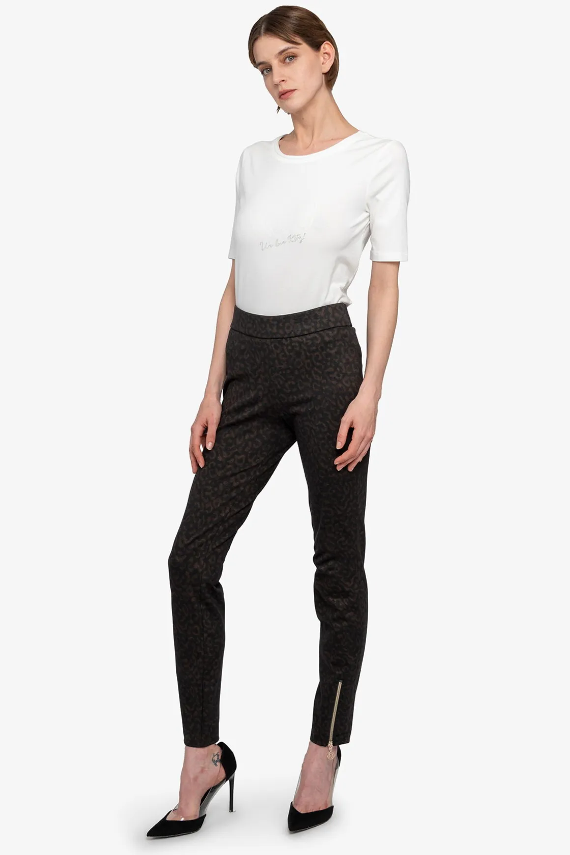 Hosen / Jeans*SPORTALM Leggings mit schmalem Bein Black