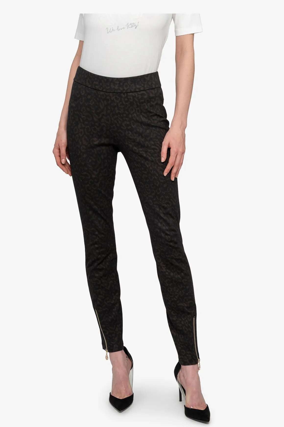 Hosen / Jeans*SPORTALM Leggings mit schmalem Bein Black