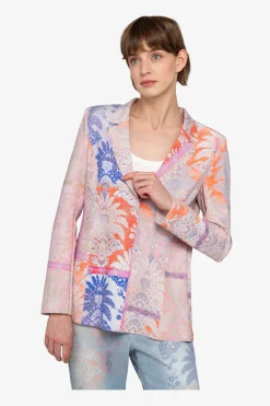 Jacken / Blazer*SPORTALM Longblazer mit Reverskragen MauveChalk