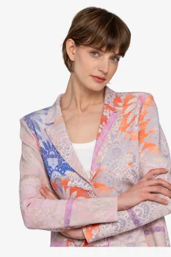 Jacken / Blazer*SPORTALM Longblazer mit Reverskragen MauveChalk