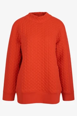 Sweatshirts*SPORTALM Longsweatshirt mit Stehkragen PaprikaFlame