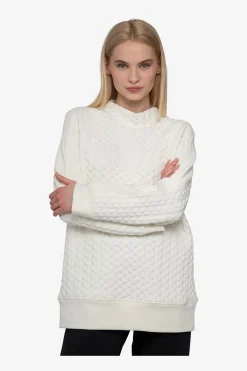 Sweatshirts*SPORTALM Longsweatshirt mit Stehkragen SnowWhite