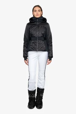 Jacken*SPORTALM Luxus-Skijacke mit Kapuze Black