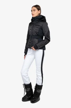 Jacken*SPORTALM Luxus-Skijacke mit Kapuze Black