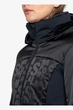 Jacken*SPORTALM Luxus-Skijacke mit Kapuze Black