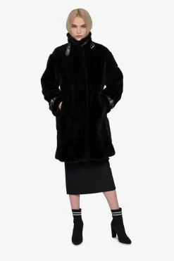 Mäntel*SPORTALM Mantel mit Stehkragen Black