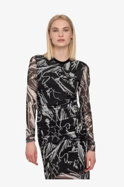 Kleider*SPORTALM Meshkleid mit Unterkleid Black