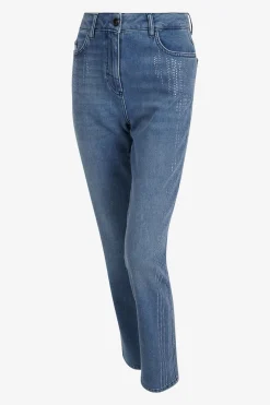 Hosen / Jeans*SPORTALM Mom-Fit-Jeans BlueDenim