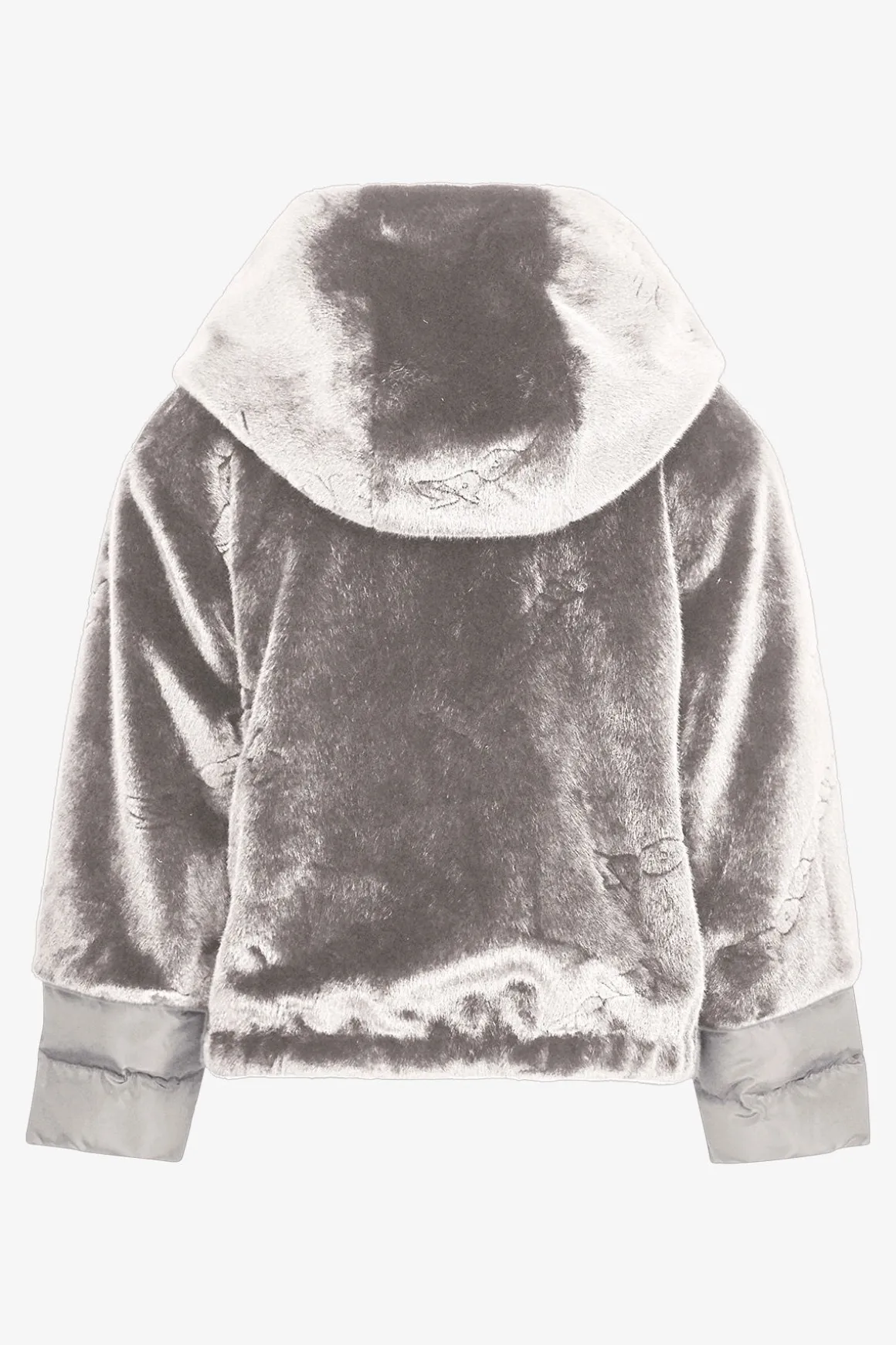 Jacken / Blazer*SPORTALM Plüschjacke mit Kapuze FlintGrey