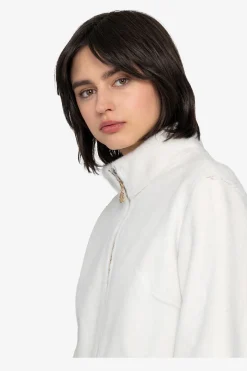 Jacken / Blazer*SPORTALM Plüschjacke mit kleinem Stehkragen EucalyptusMist