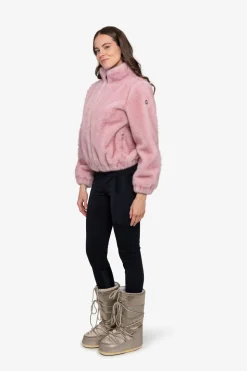 Jacken|Jacken / Blazer*SPORTALM Plüschjacke mit Stehkragen ChalkPink