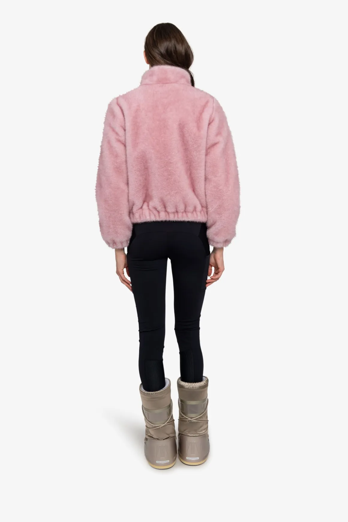 Jacken|Jacken / Blazer*SPORTALM Plüschjacke mit Stehkragen ChalkPink
