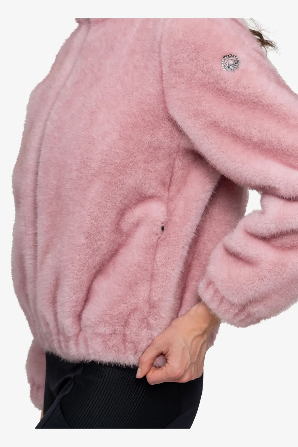 Jacken|Jacken / Blazer*SPORTALM Plüschjacke mit Stehkragen ChalkPink