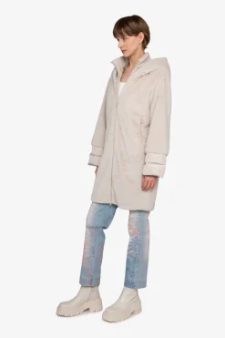 Mäntel*SPORTALM Plüschmantel mit Kapuze FlintGrey