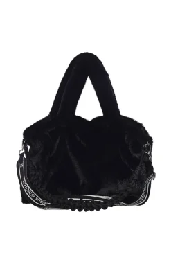 Taschen*SPORTALM Plüsch-Shopper Black