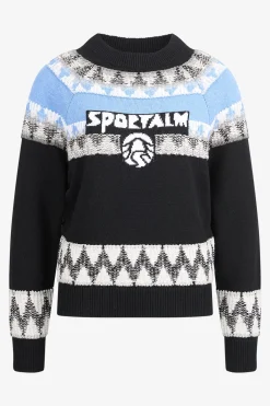 Sweatshirts*SPORTALM Pullover mit Rollkragen Black