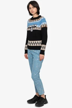 Sweatshirts*SPORTALM Pullover mit Rollkragen Black