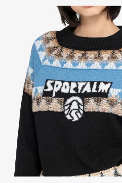 Sweatshirts*SPORTALM Pullover mit Rollkragen Black