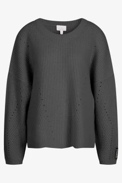 Sweatshirts*SPORTALM Pullover mit Rundhalsausschnitt Black